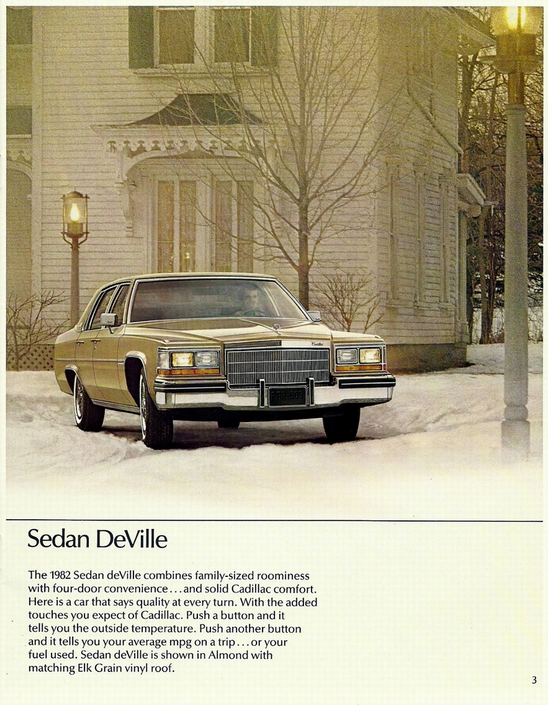 1982 Cadillac Prestige Brochure Page 11